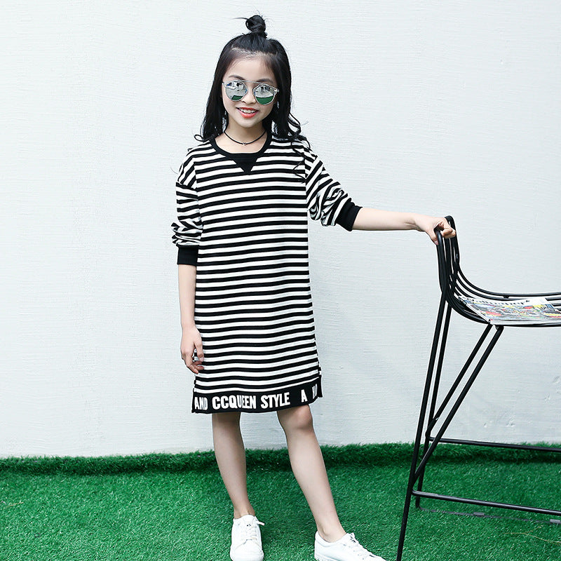 Girls' Autumn T-Shirt for Children's Clothing