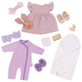LullaBaby Doll Fashion Set — 13-Piece Imaginative Play Kit for Kids