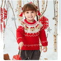 Snuggly Bear Knit Sweater for Little Girls — Adorable Baby Clothing