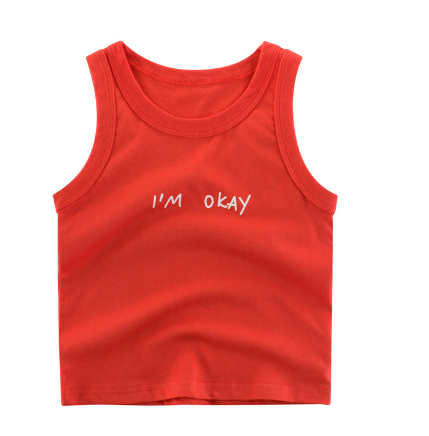 Wholesale Cotton Vests for Korean Children's Clothing