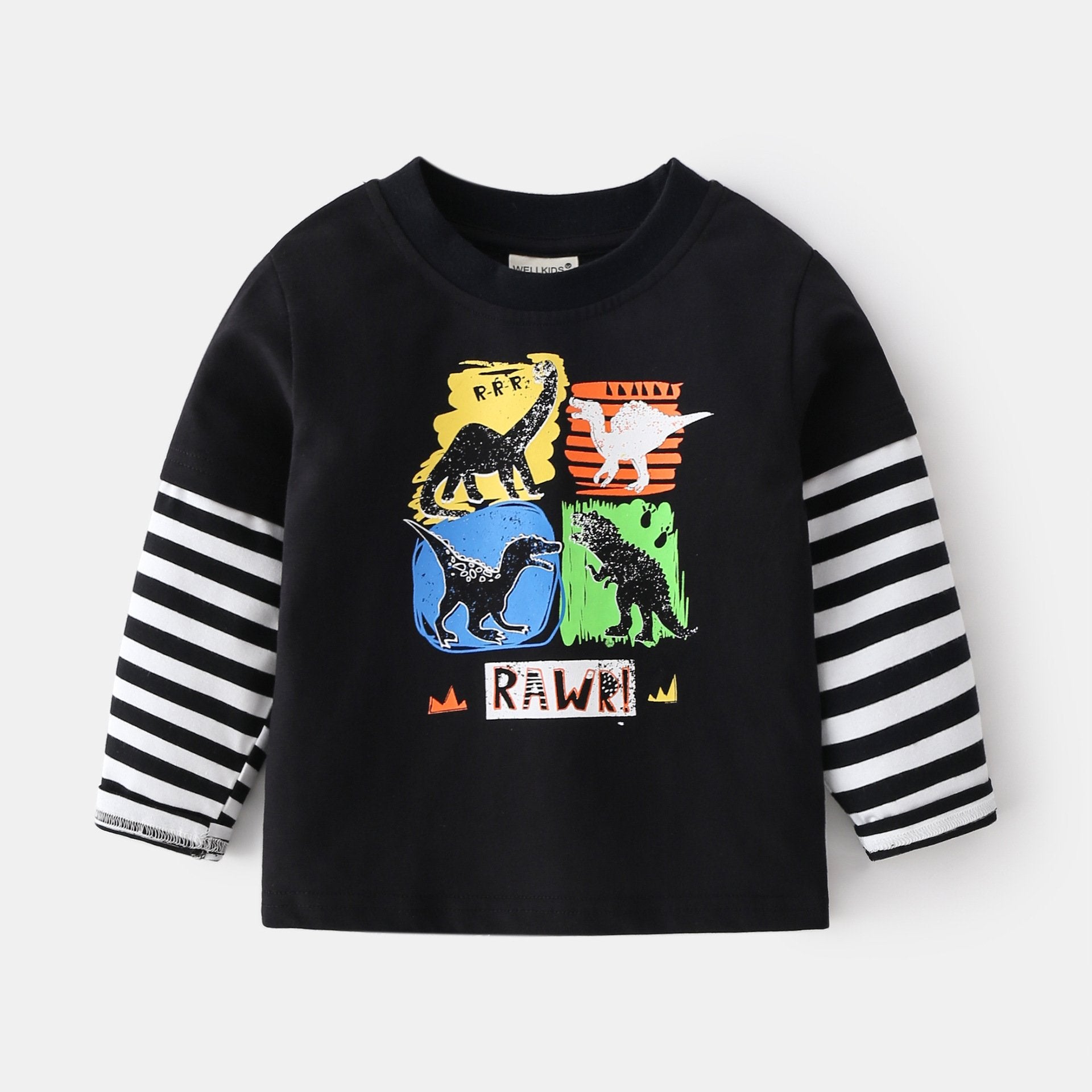 Cute Casual Cotton Round Neck Kids' Clothing Collection