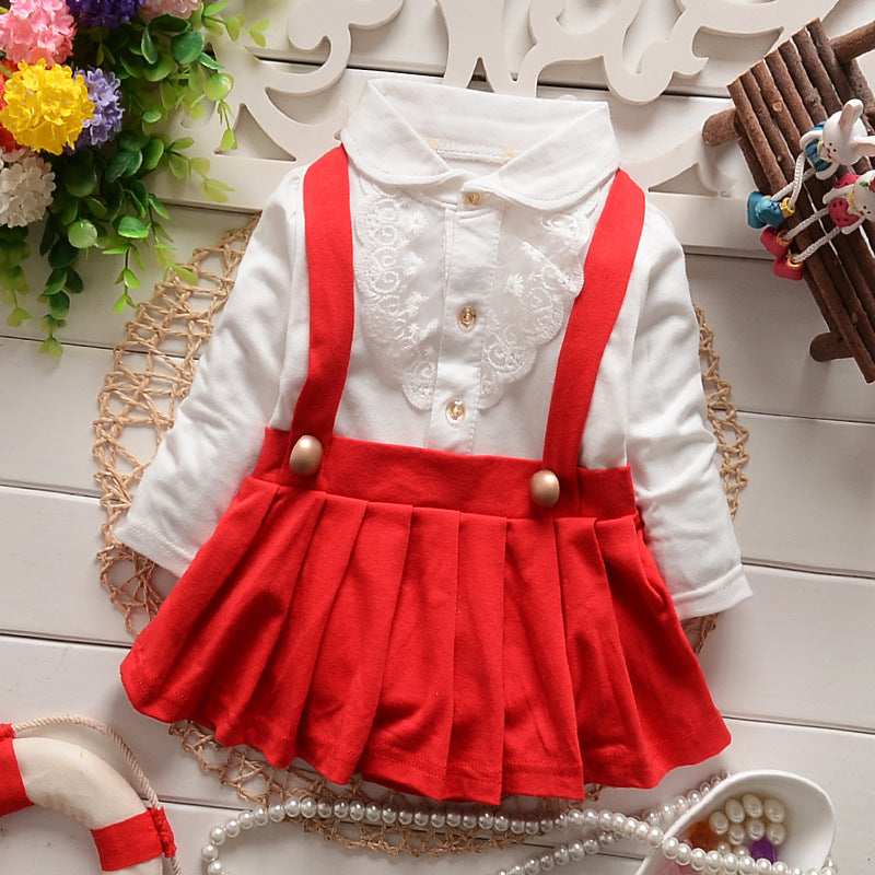 Girls' Strap Dress - Children's Clothing