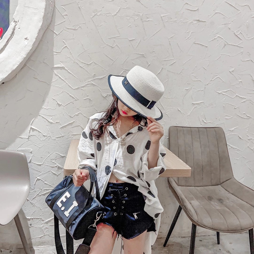 Children's Polka Dot Star Sunscreen Clothing