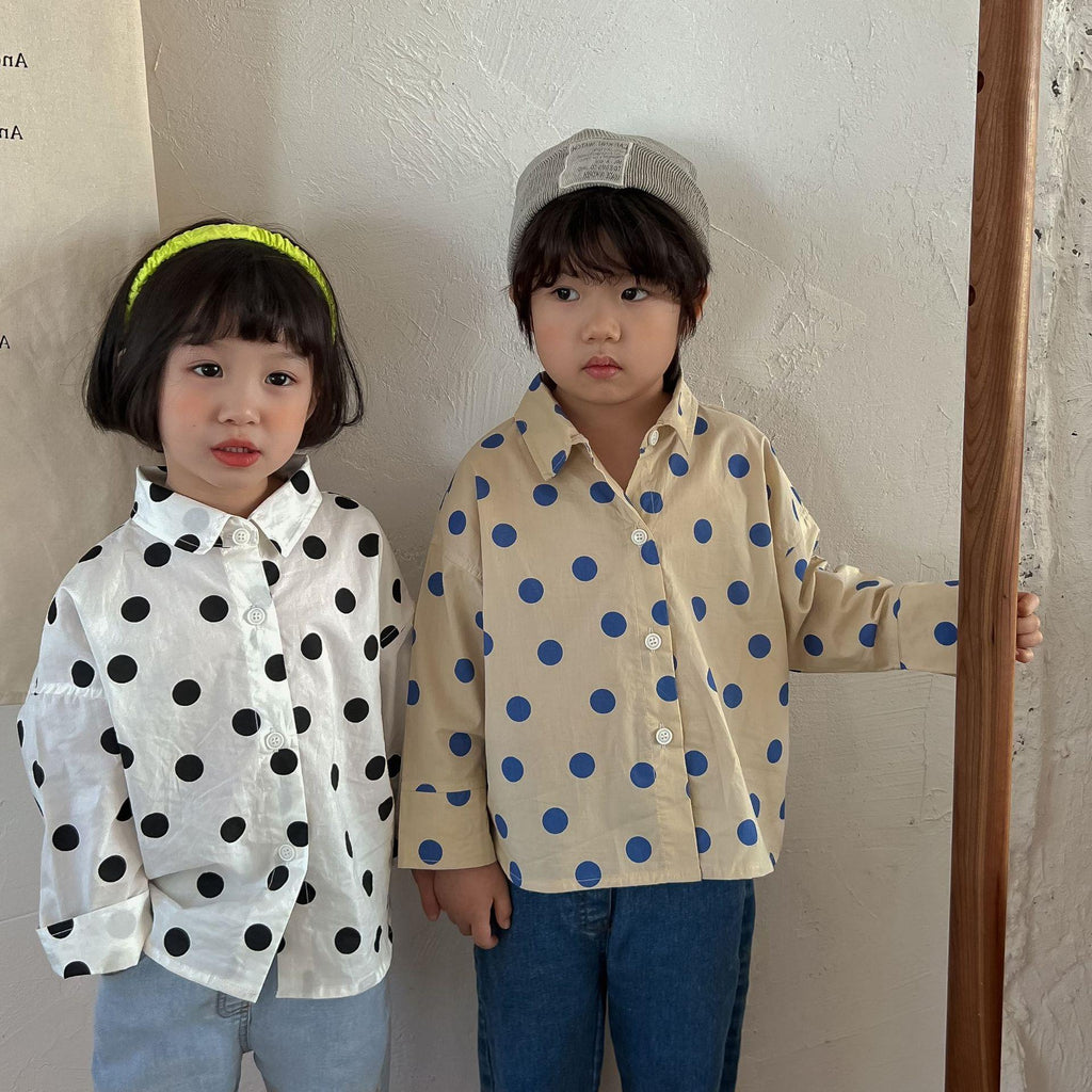 Children's Polka Dot Star Sunscreen Clothing