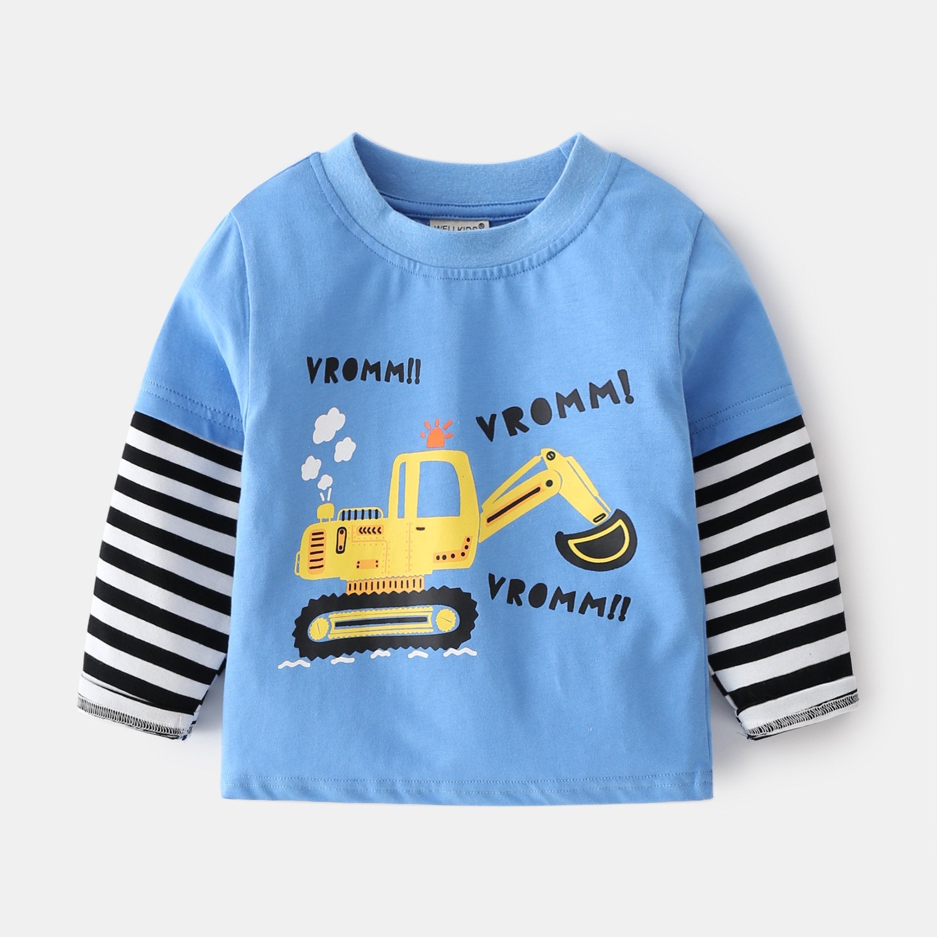Cute Casual Cotton Round Neck Kids' Clothing Collection