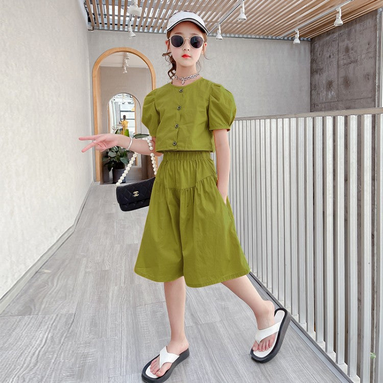 Trendy Korean Style Girls' Clothing for Kids