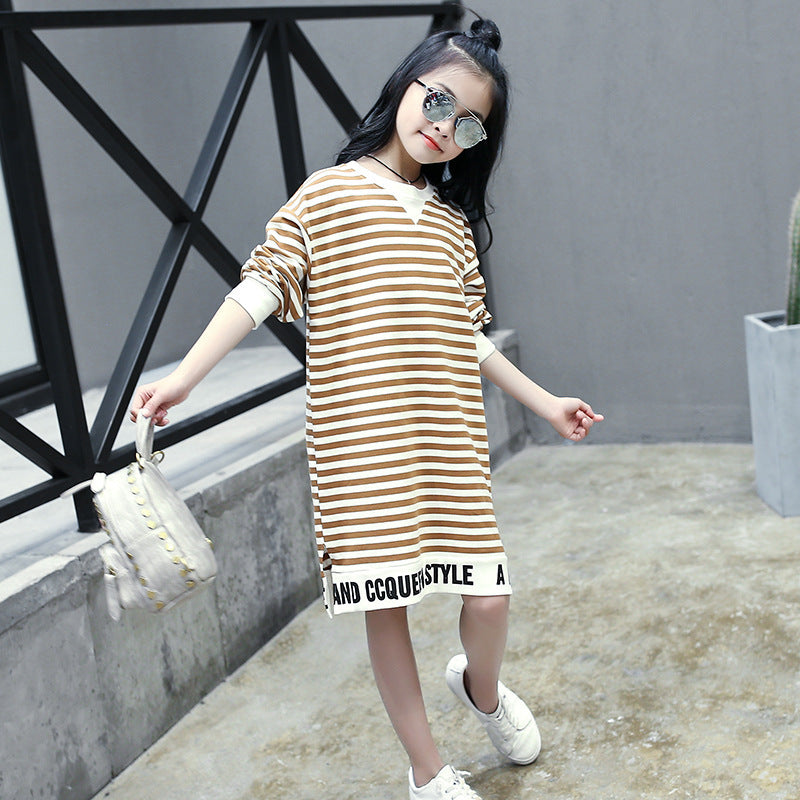 Girls' Autumn T-Shirt for Children's Clothing