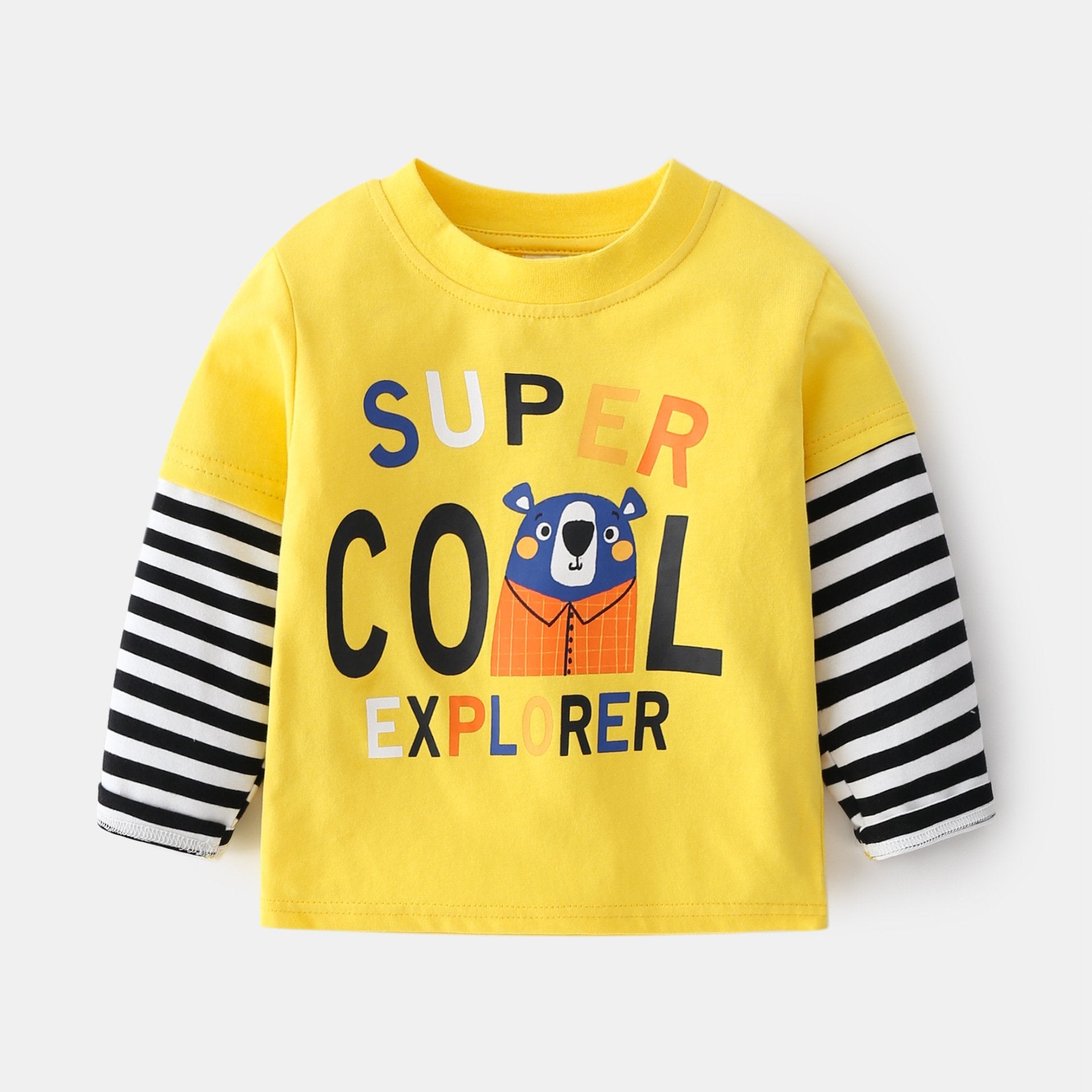 Cute Casual Cotton Round Neck Kids' Clothing Collection