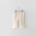 Plaid Flared Pants for Women's Children's Clothing