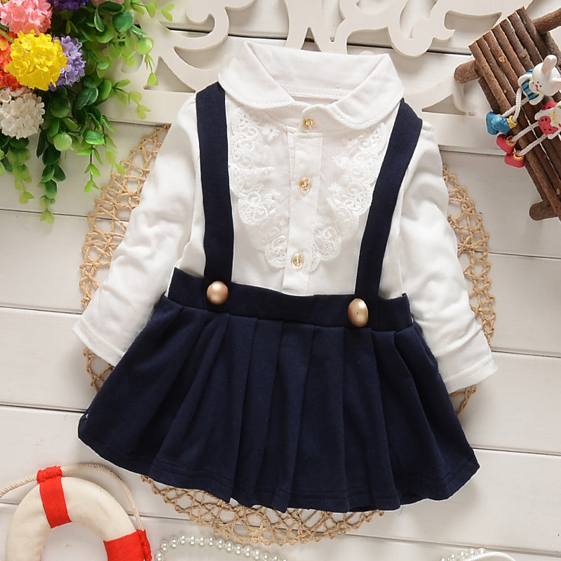 Girls' Strap Dress - Children's Clothing